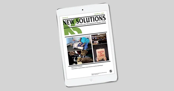Exploring the New Solutions Journal – A Beacon for Environmental and Occupational Health Innovation new solutions journal